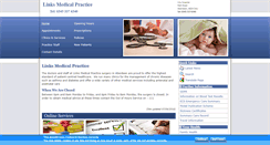 Desktop Screenshot of linksmedicalpractice.co.uk